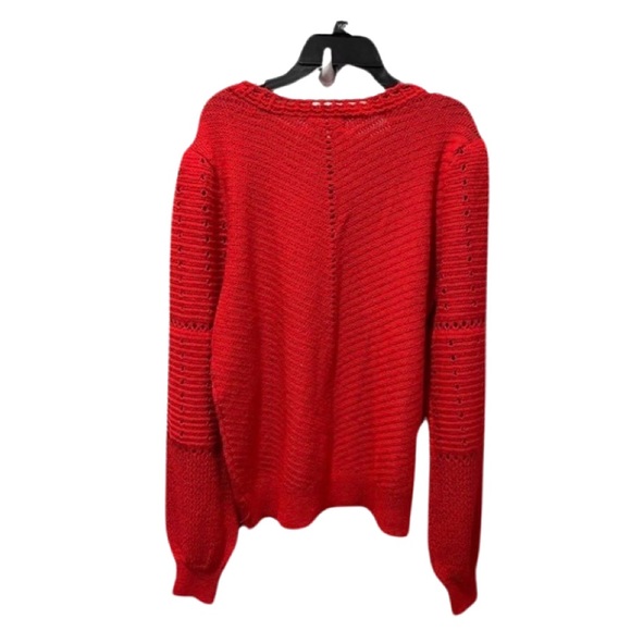 NWT Red sweater by Knox Rose. - Picture 5 of 8